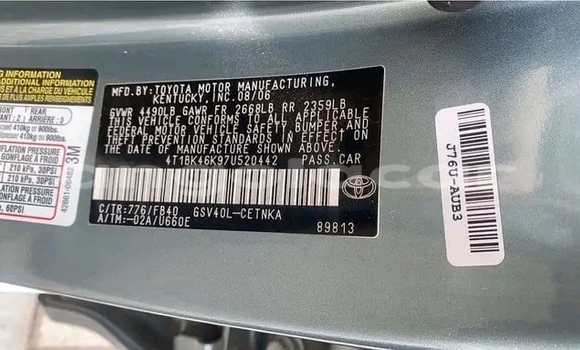 Buy Used Toyota Camry Green Car in Luanda in Luanda Province Buy Used Toyota Camry Green Car in Luanda in Luanda Province