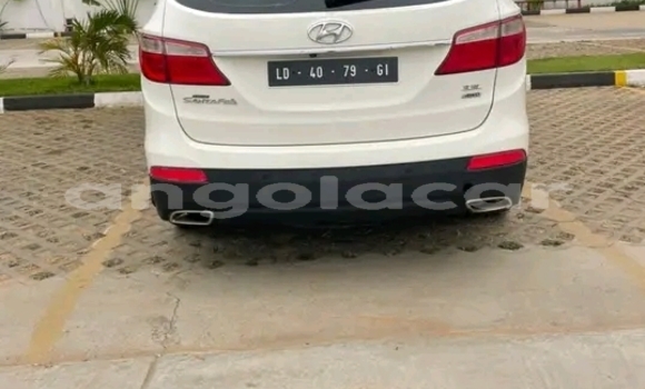 Comprar Usado Hyundai Santa Fe Branco Carro em Lobito em Benguela Comprar Usado Hyundai Santa Fe Branco Carro em Lobito em Benguela