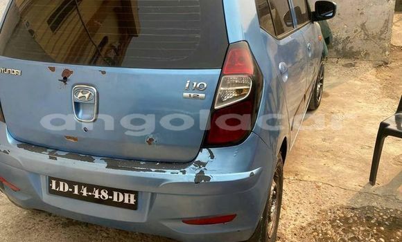 Comprar Usado Hyundai i10 Azul Carro em Caluquembe em Huila Comprar Usado Hyundai i10 Azul Carro em Caluquembe em Huila