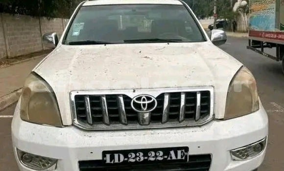 Comprar Usado Toyota Prado Branco Carro em Camacupa em Bie Comprar Usado Toyota Prado Branco Carro em Camacupa em Bie