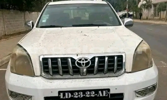 Comprar Usado Toyota Prado Branco Carro em Camacupa em Bie Comprar Usado Toyota Prado Branco Carro em Camacupa em Bie