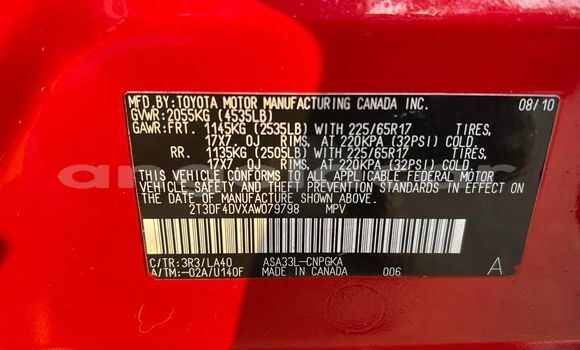 Comprar Usado Toyota RAV4 Vermelho Carro em Luanda em Luanda Province Comprar Usado Toyota RAV4 Vermelho Carro em Luanda em Luanda Province