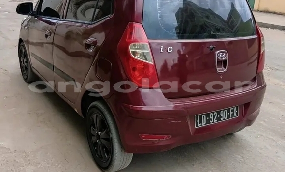 Comprar Usado Hyundai i10 Vermelho Carro em Catabola em Bie Comprar Usado Hyundai i10 Vermelho Carro em Catabola em Bie