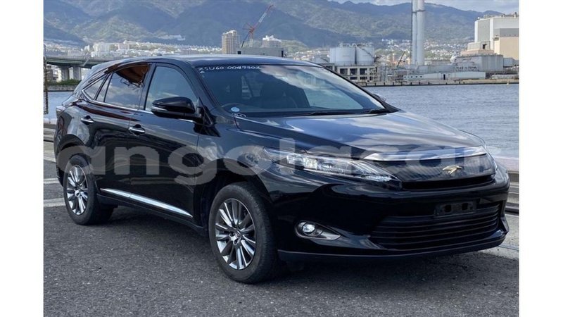 Big with watermark toyota harrier bengo province import dubai 7747