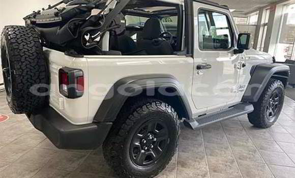 Acheter Occasion Voiture Jeep Wrangler Blanc à Luena, Moxico